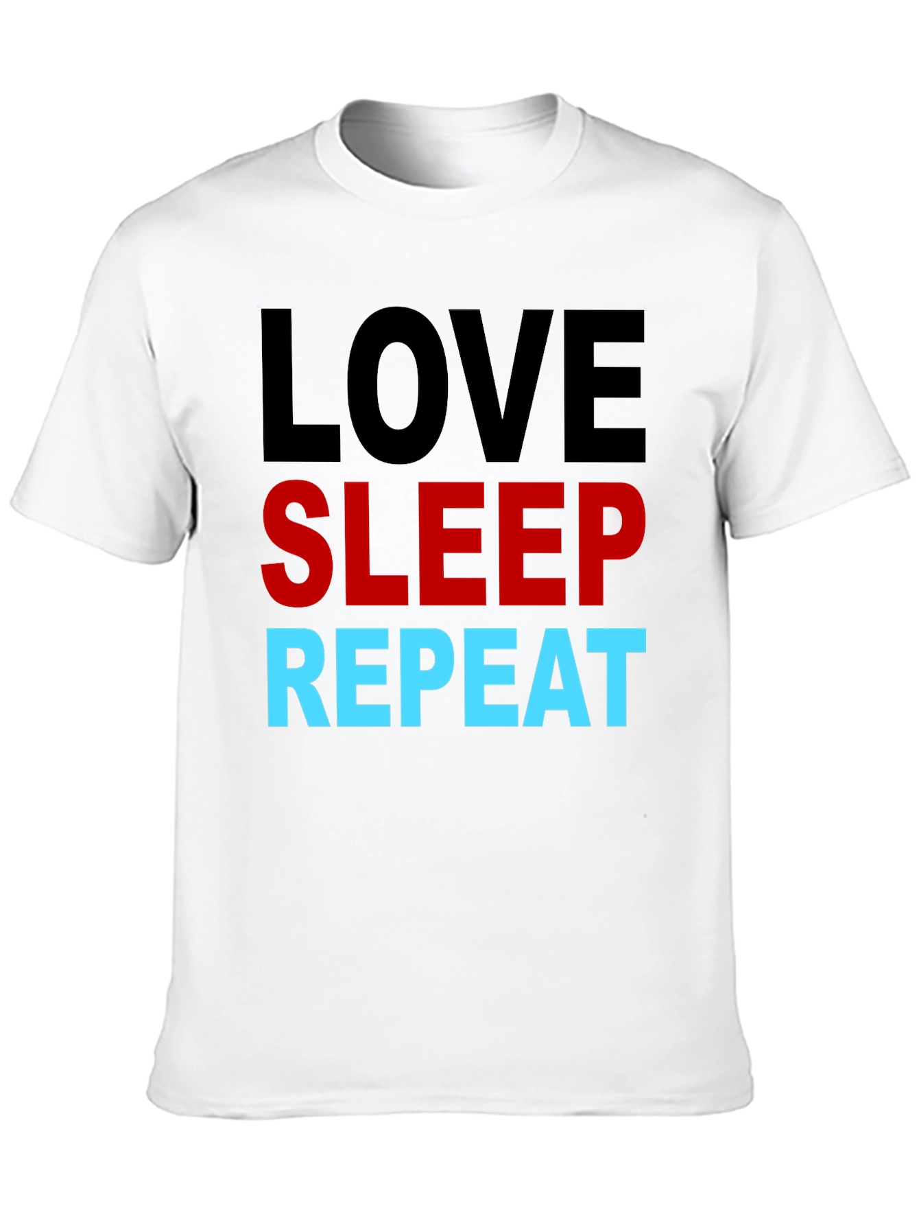 Love Sleep Repeat Graphic T-Shirt