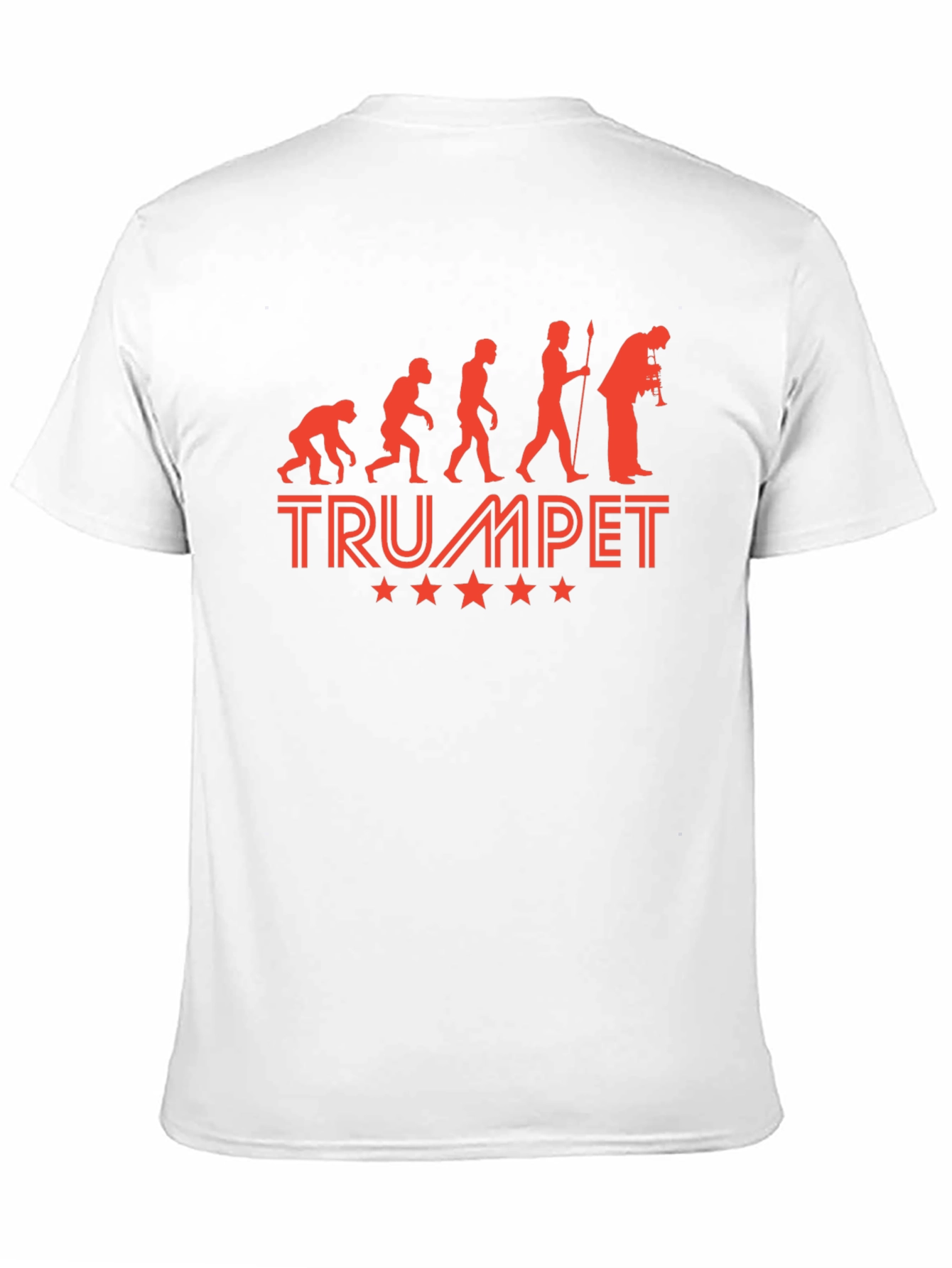 Trumpet Evolution T-Shirt - Music Lover Tee