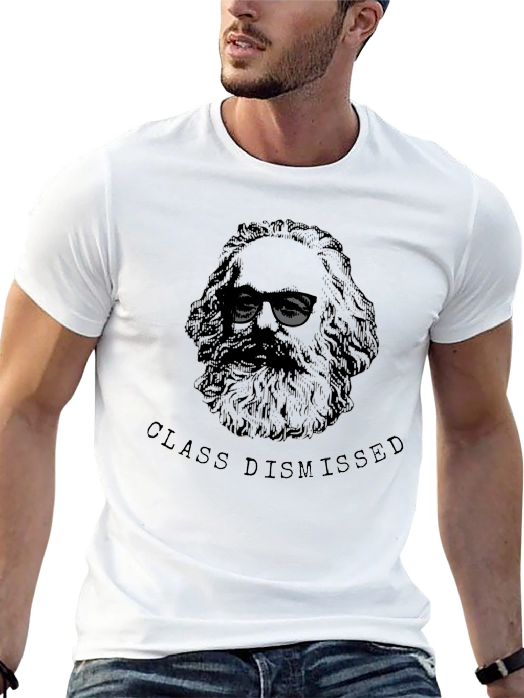 Karl Marx Class Dismissed Graphic T-Shirt
