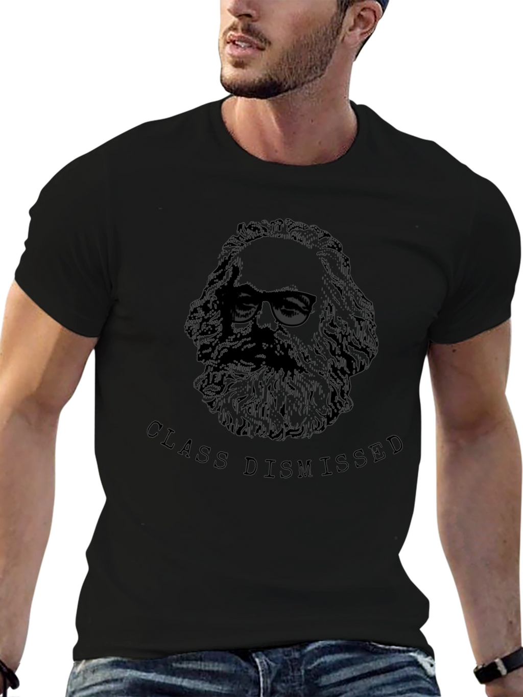 Karl Marx Class Dismissed Graphic T-Shirt