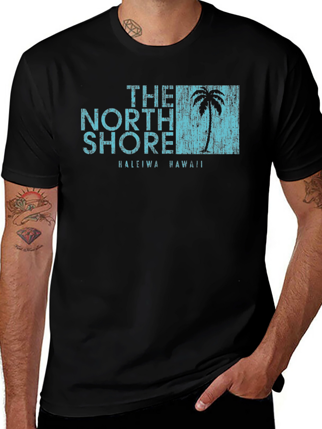 The North Shore Haleiwa Hawaii Tee