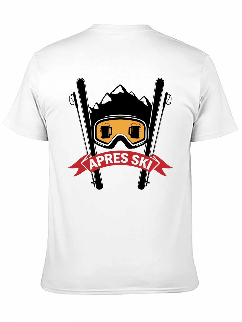 Après Ski T-Shirt: Beer Goggles & Mountain Design