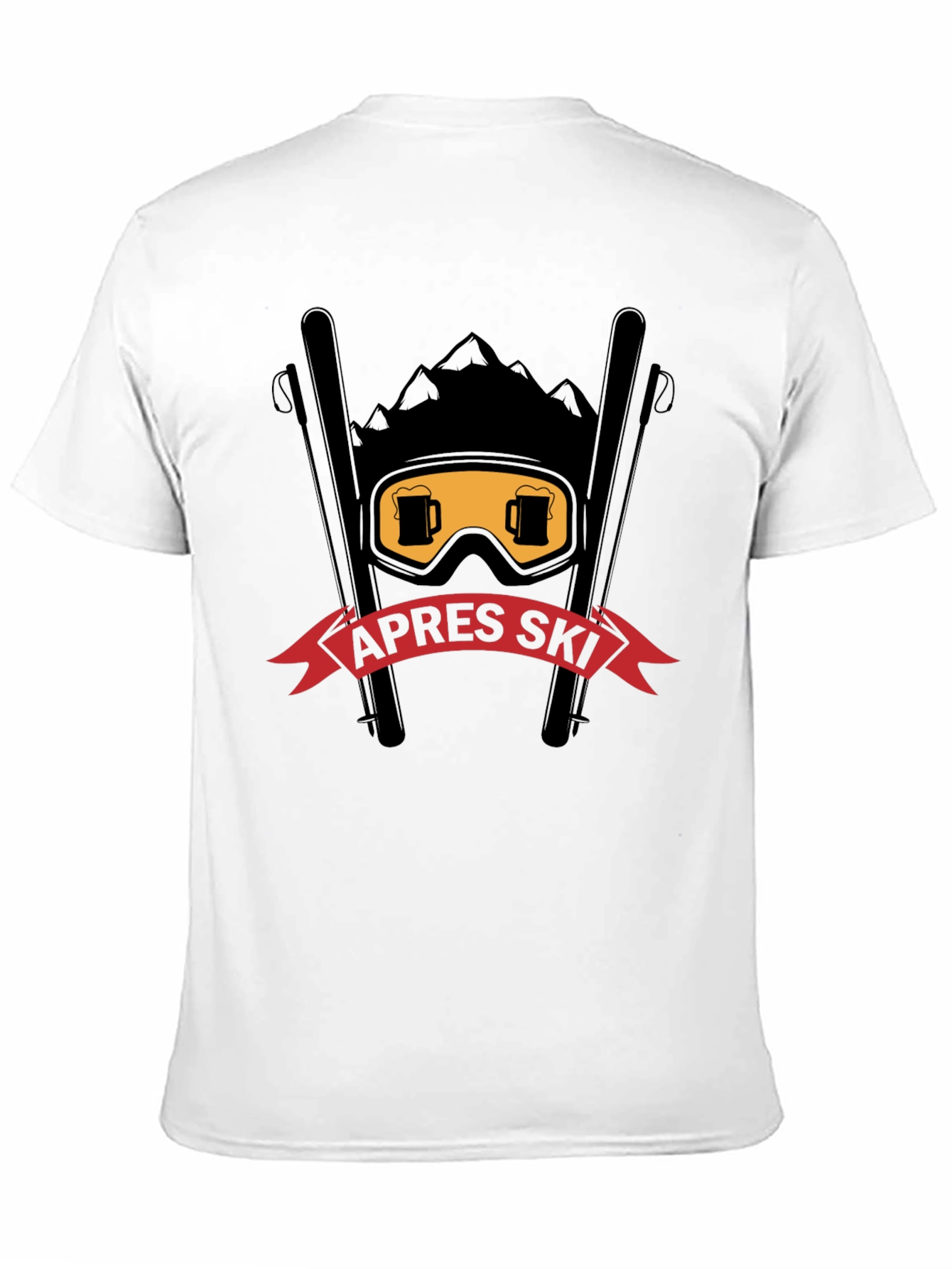 Après Ski T-Shirt: Beer Goggles & Mountain Design