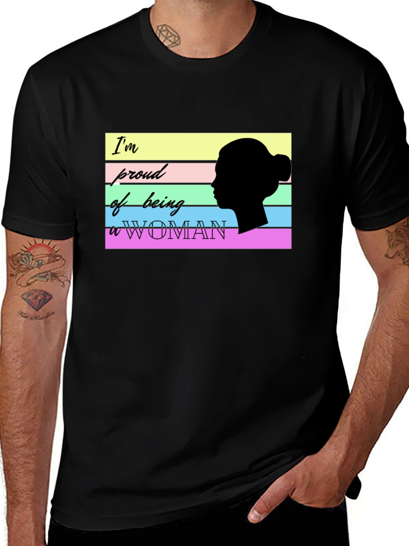 Proud Woman T-Shirt - Stylish Feminist Tee