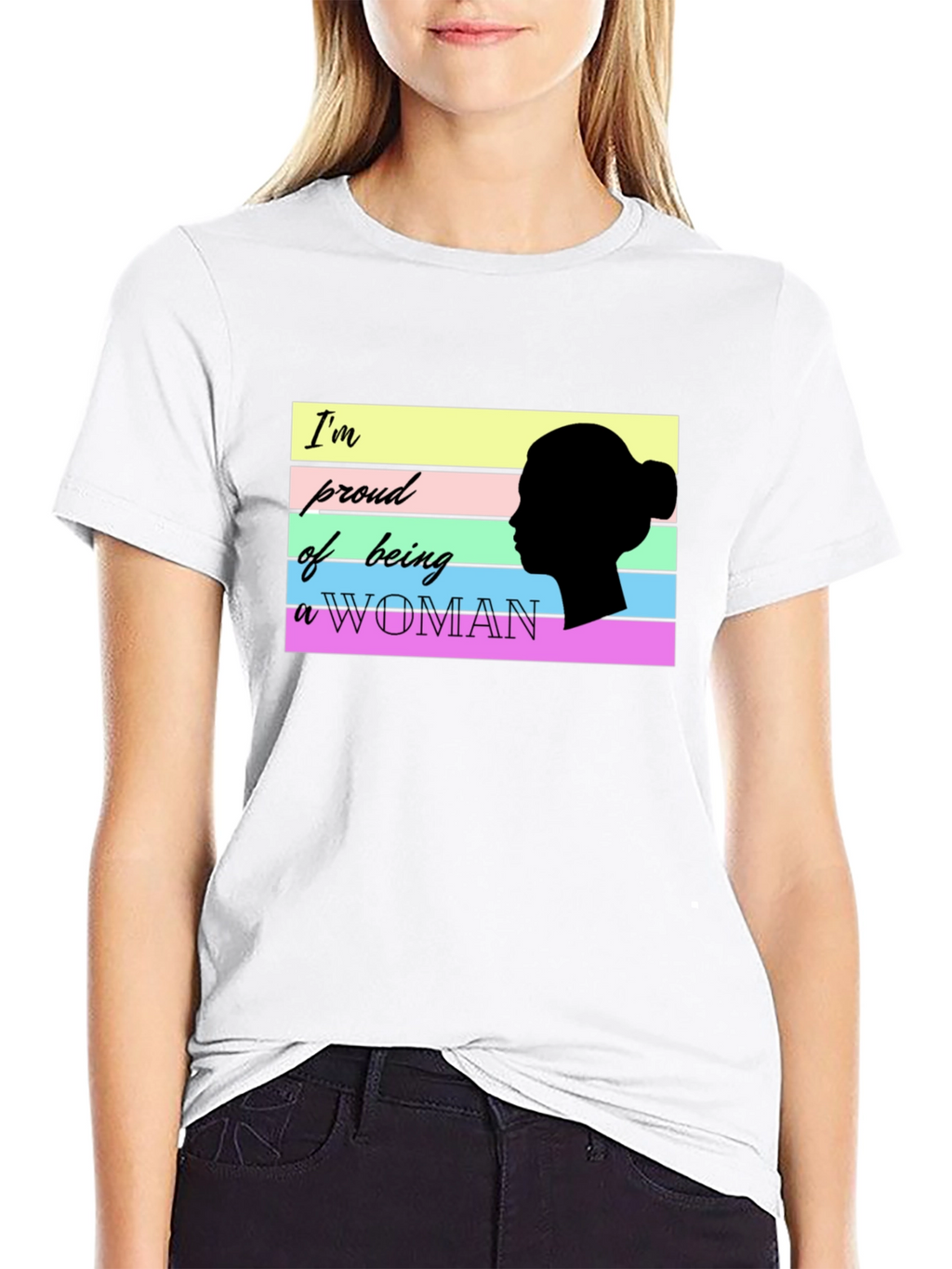 Proud Woman T-Shirt - Stylish Feminist Tee