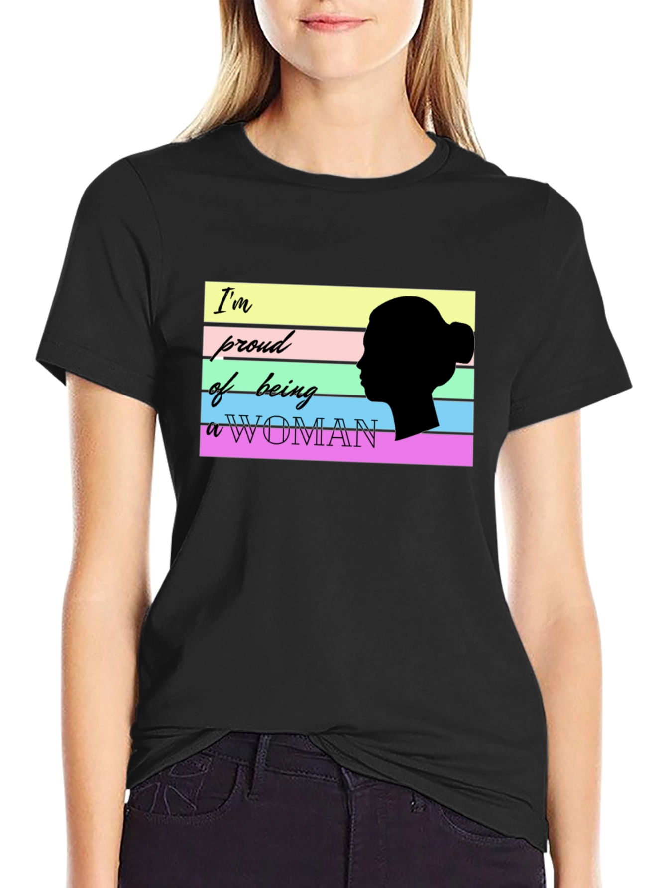 Proud Woman T-Shirt - Stylish Feminist Tee