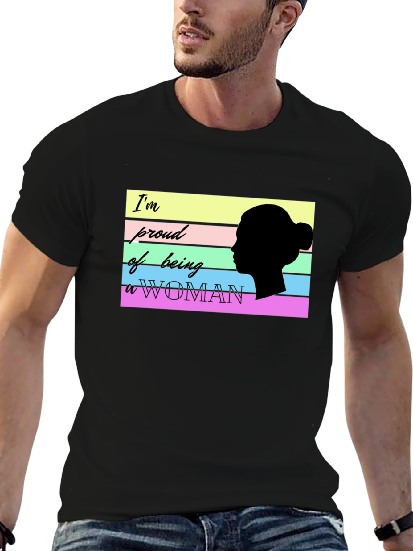 Proud Woman T-Shirt - Stylish Feminist Tee