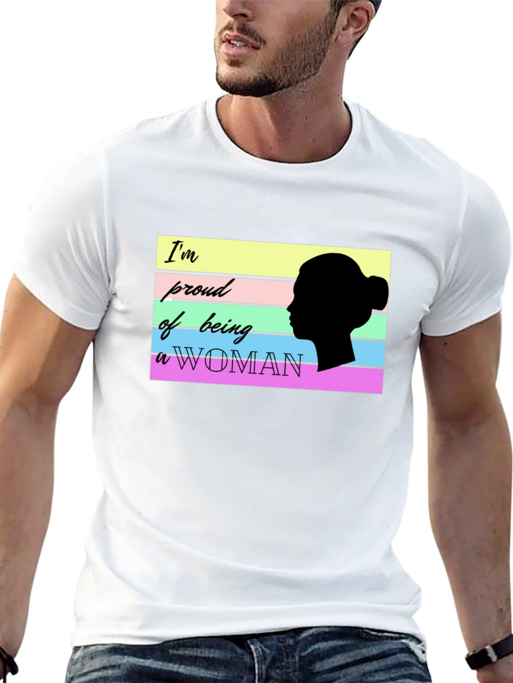 Proud Woman T-Shirt - Stylish Feminist Tee