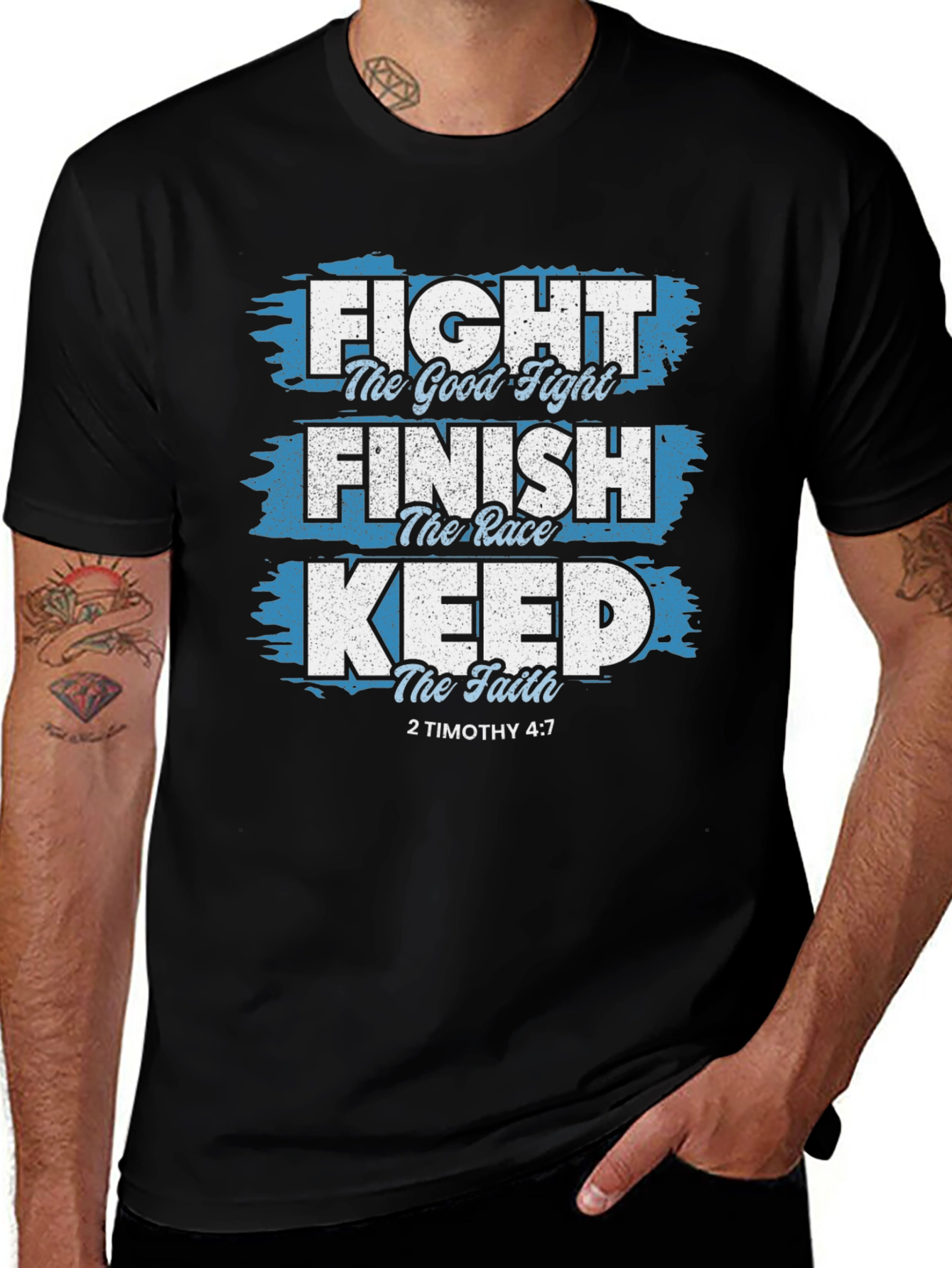 Fight The Good Fight Christian T-Shirt