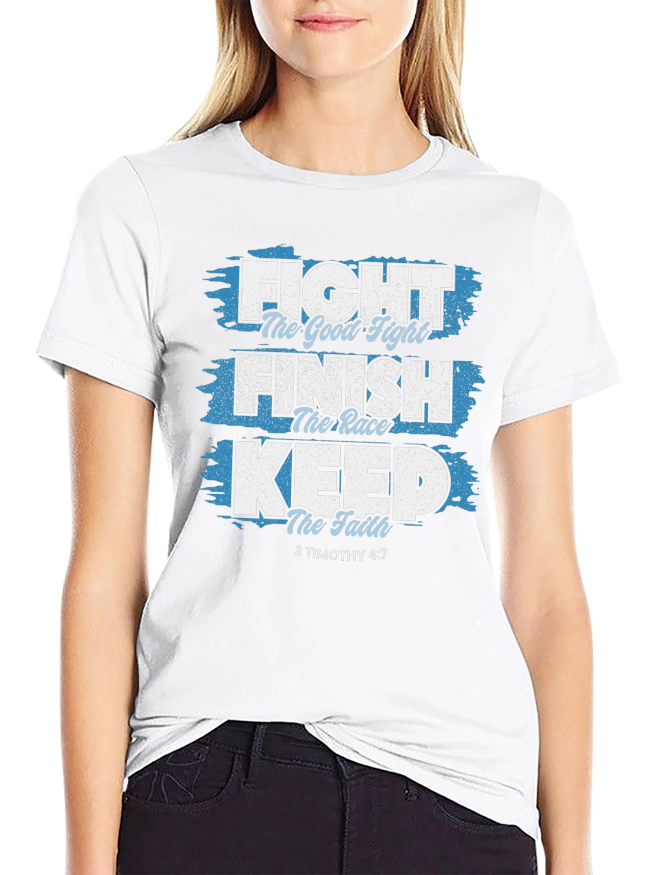 Fight The Good Fight Christian T-Shirt