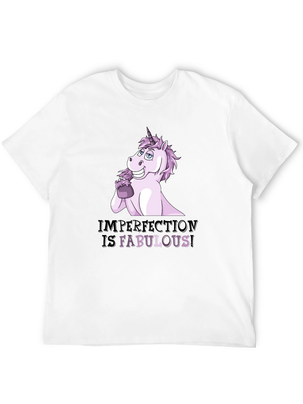 Imperfect Fabulous Unicorn Graphic T-Shirt