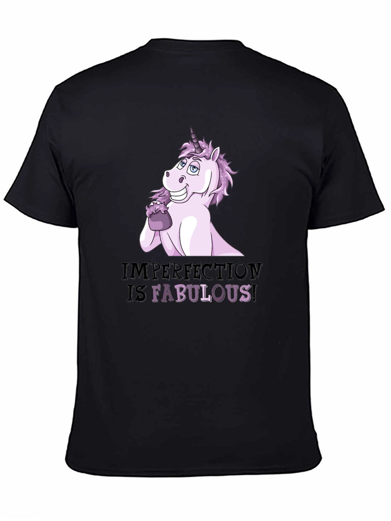 Imperfect Fabulous Unicorn Graphic T-Shirt