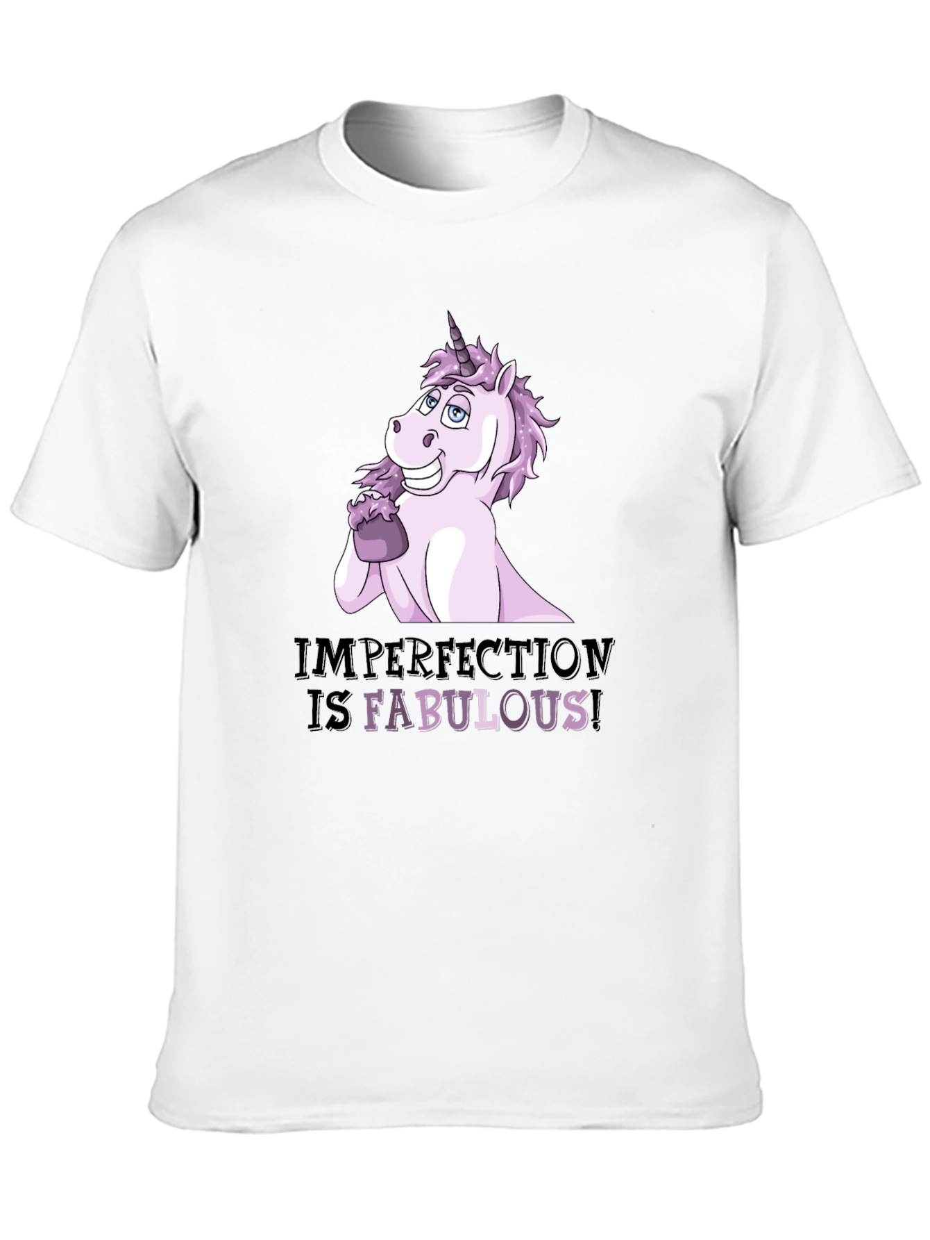 Imperfect Fabulous Unicorn Graphic T-Shirt