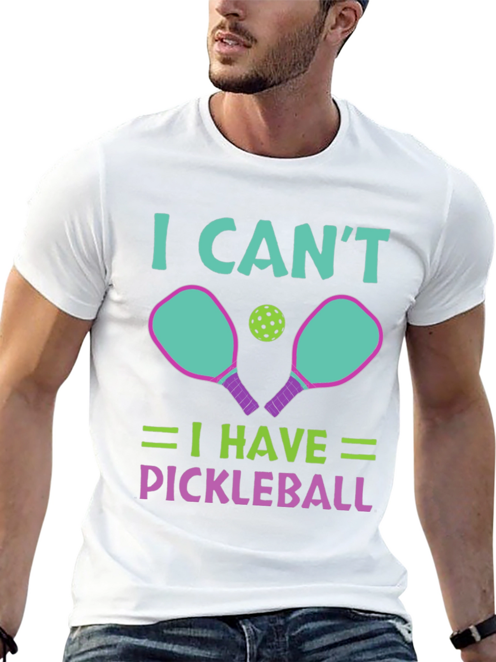 I Cant I Have Pickleball T-Shirt