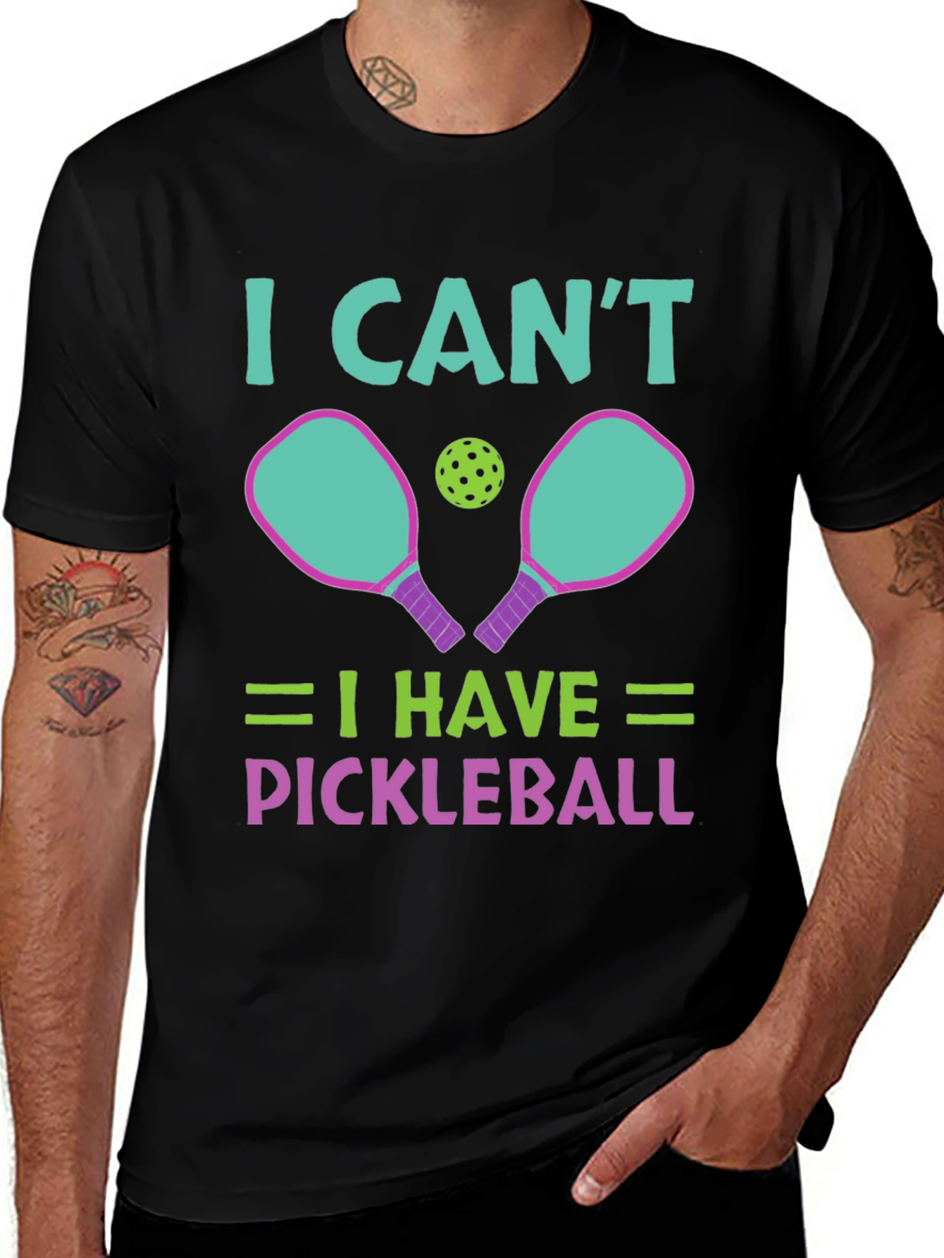 I Cant I Have Pickleball T-Shirt