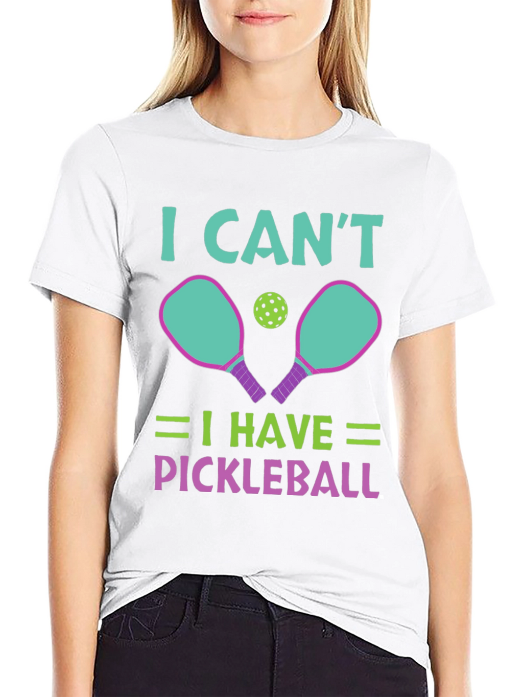I Cant I Have Pickleball T-Shirt