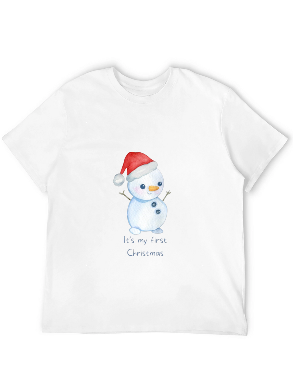 First Christmas Snowman T-Shirt - Holiday Apparel