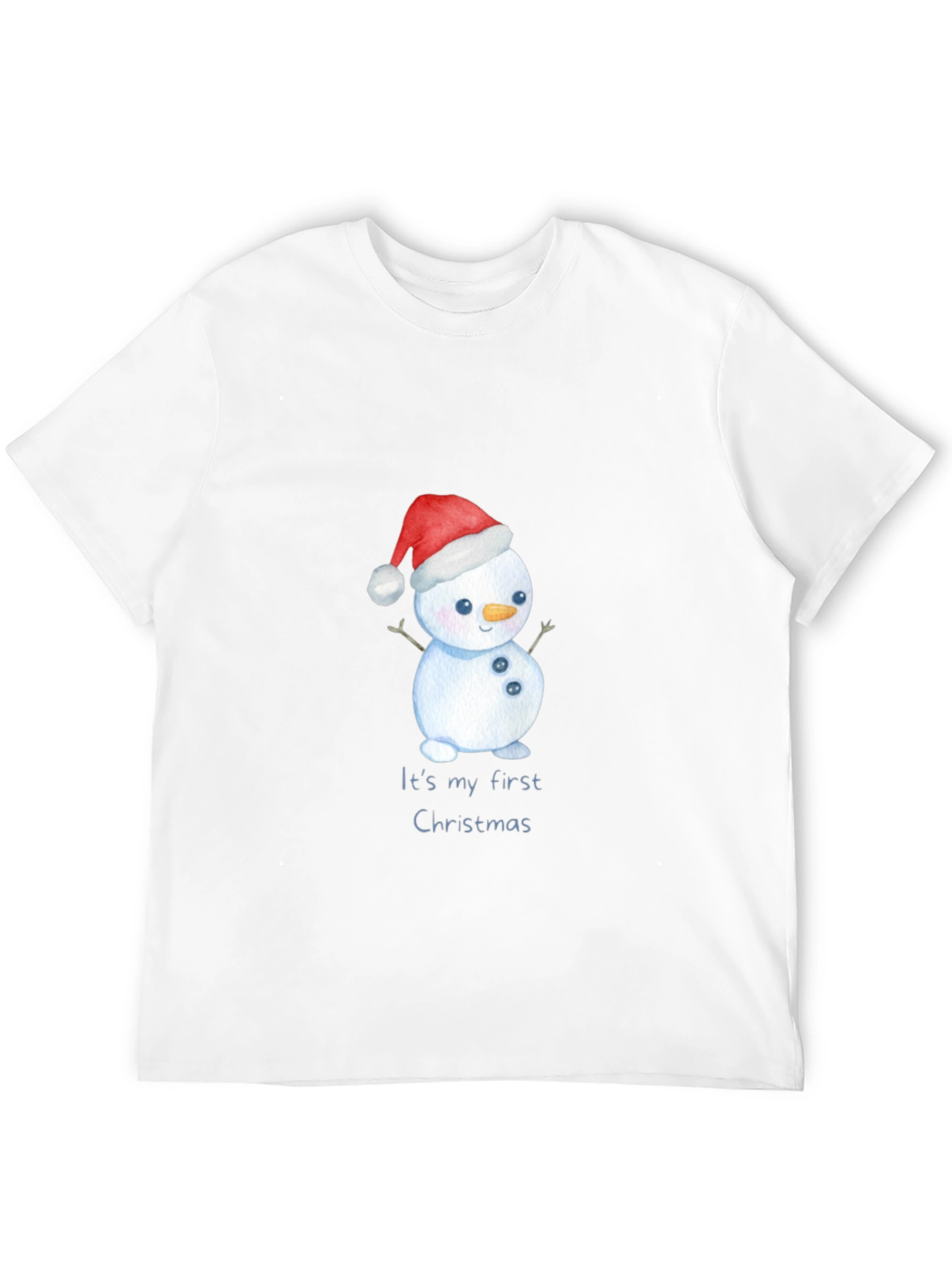 First Christmas Snowman T-Shirt - Holiday Apparel