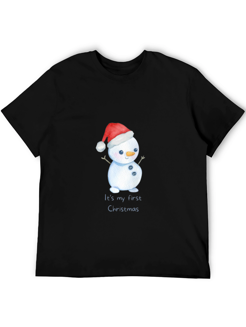 First Christmas Snowman T-Shirt - Holiday Apparel