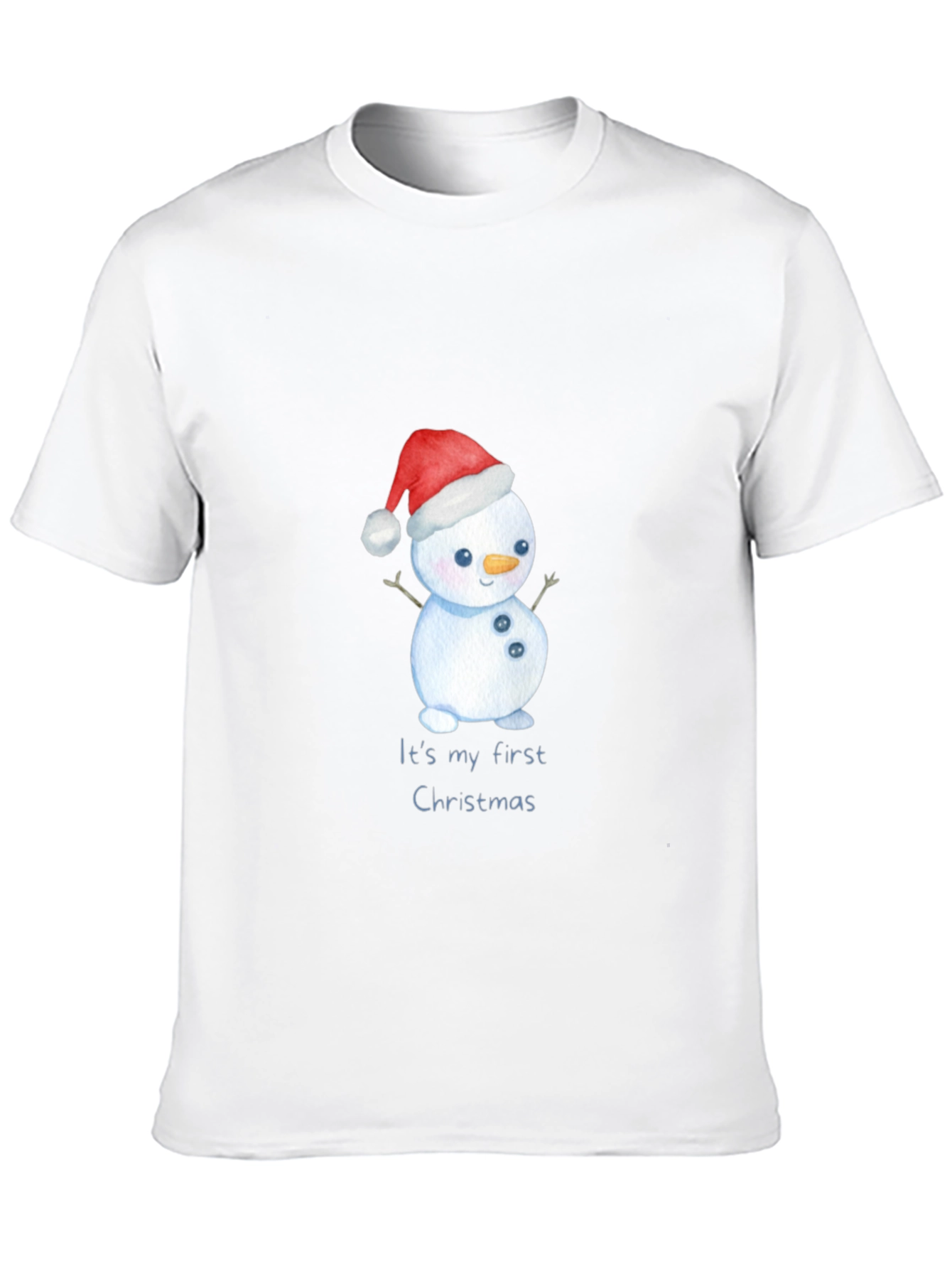 First Christmas Snowman T-Shirt - Holiday Apparel