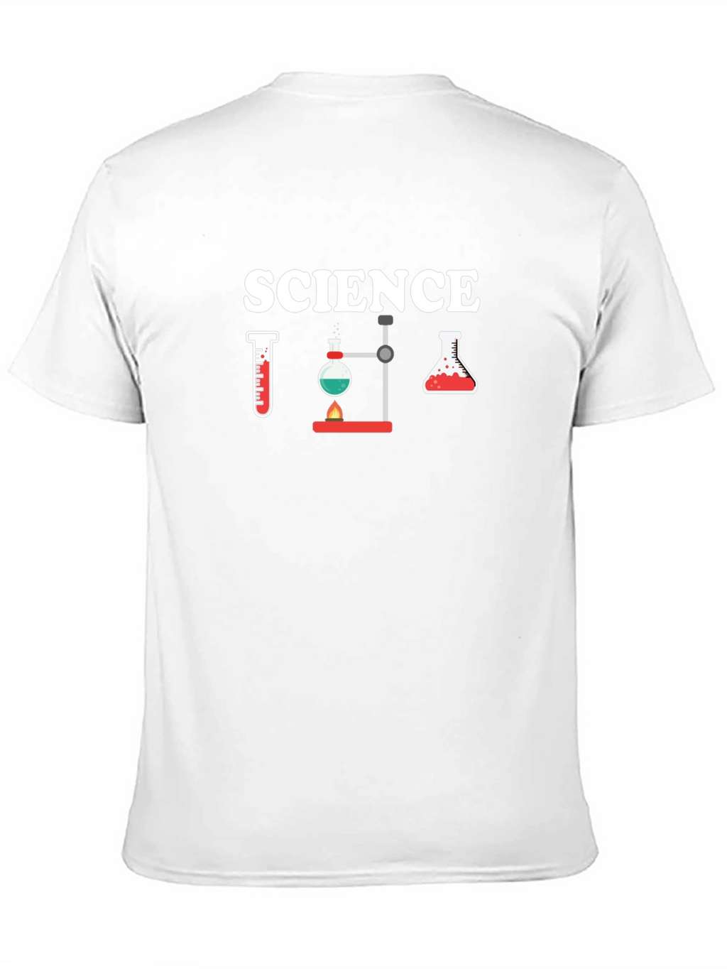 Science Graphic T-Shirt - Black