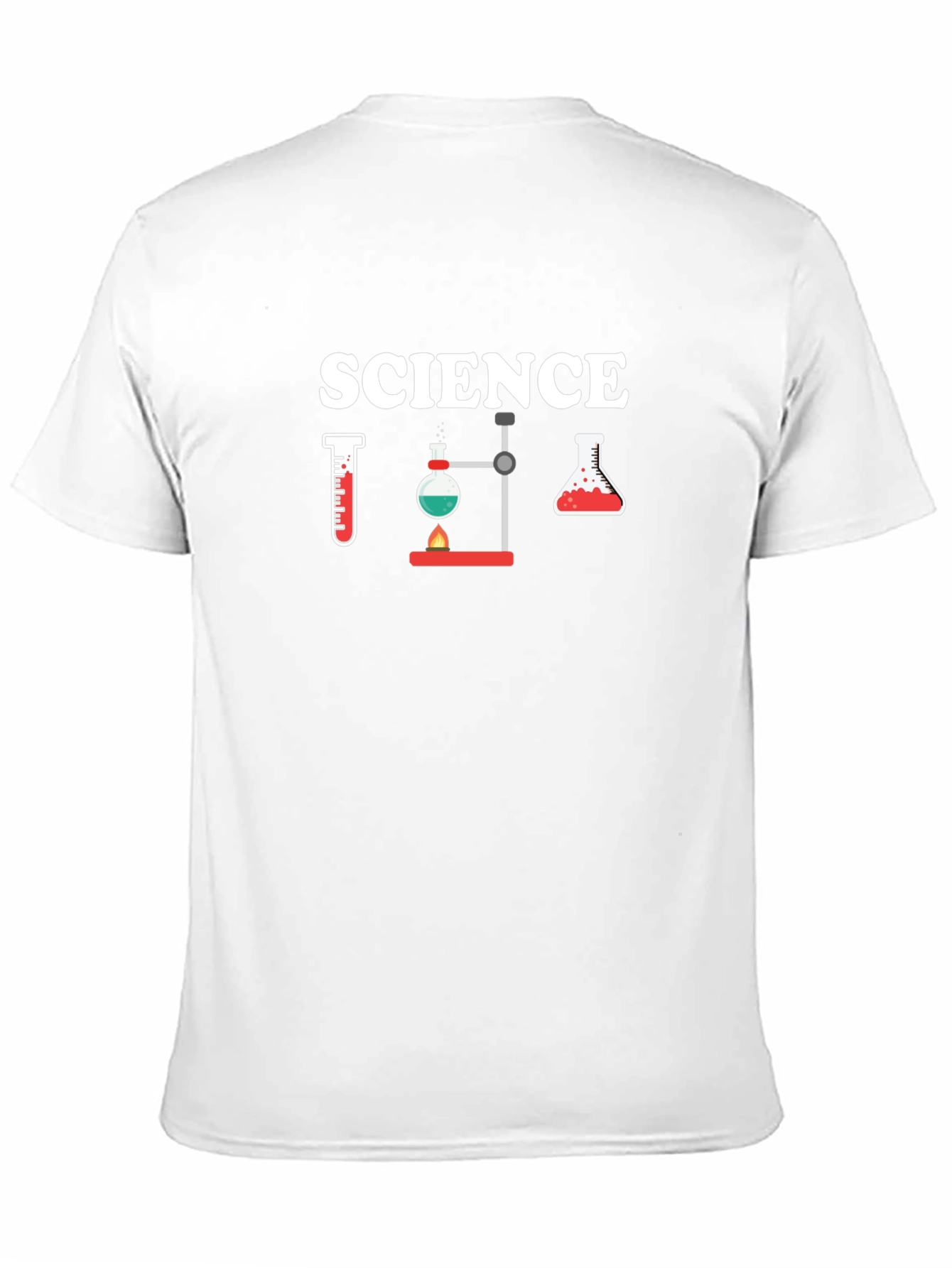 Science Graphic T-Shirt - Black