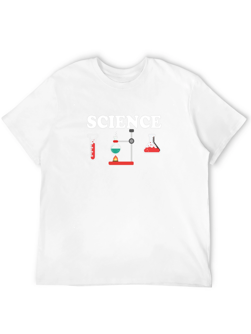Science Graphic T-Shirt - Black