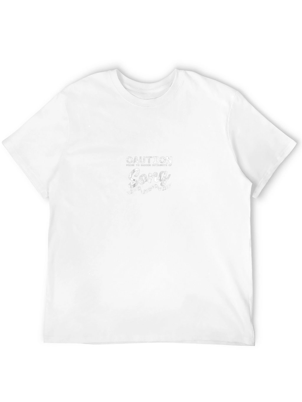 Caution Sudden Outbursts of Song Black T-Shirt