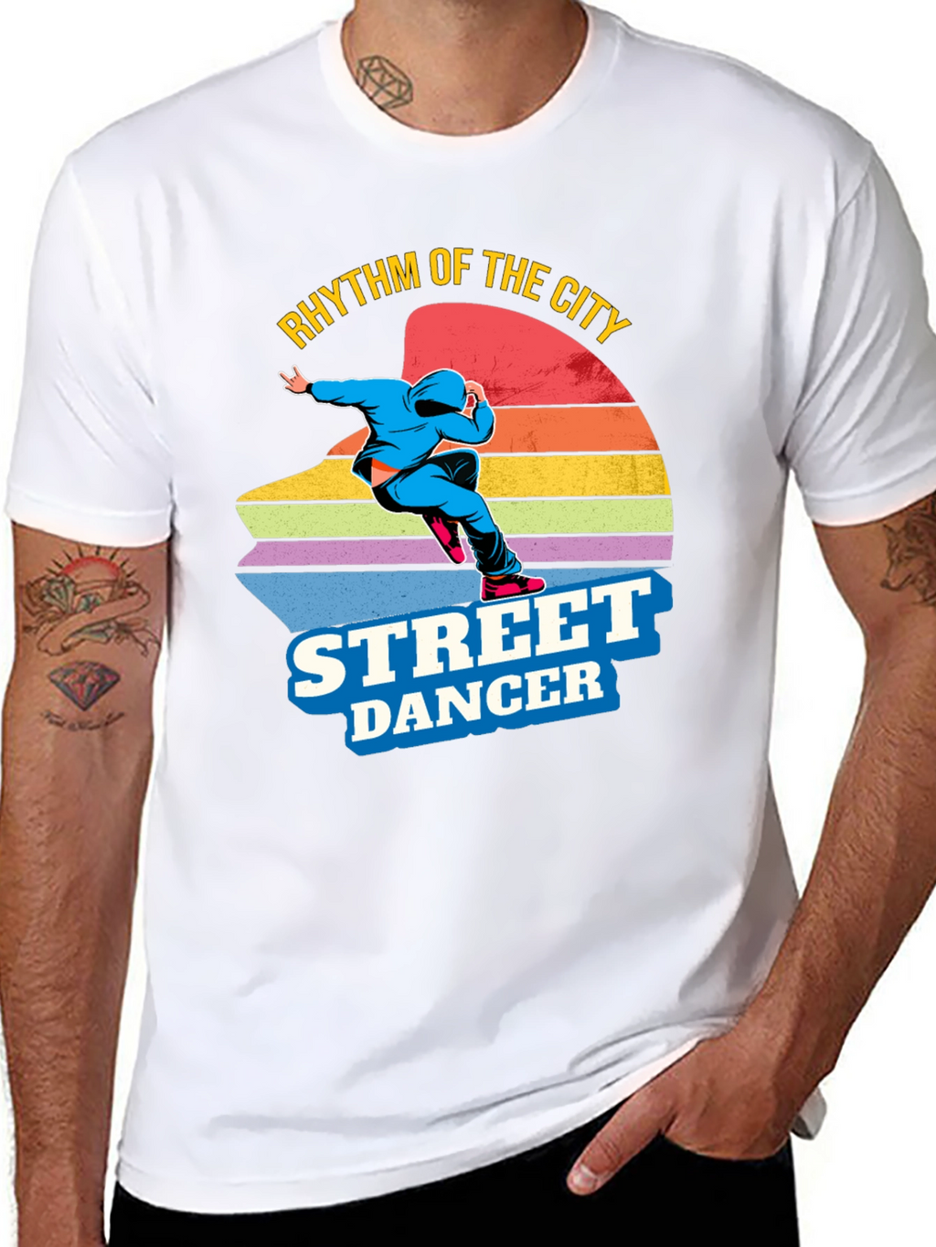 Rhythm of the City Street Dancer T-Shirt