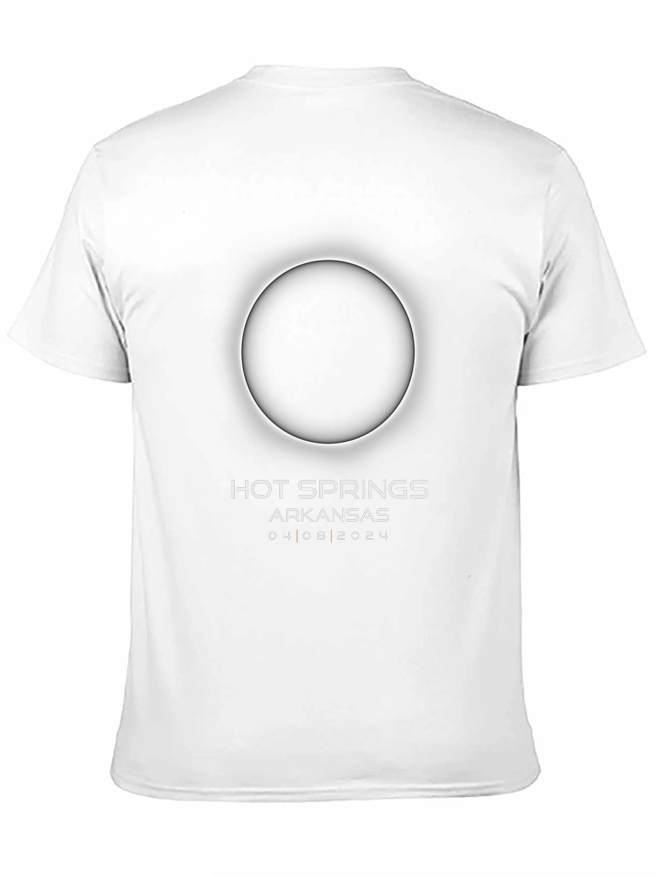 Hot Springs Arkansas Solar Eclipse T-Shirt