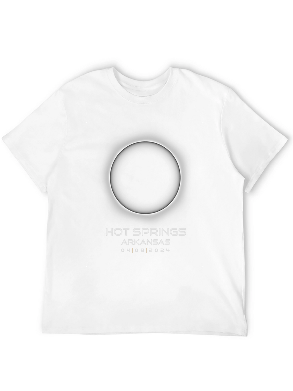 Hot Springs Arkansas Solar Eclipse T-Shirt