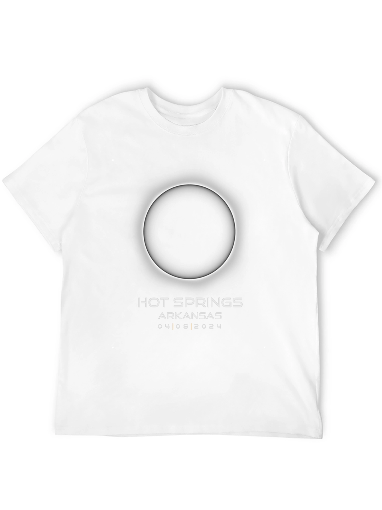 Hot Springs Arkansas Solar Eclipse T-Shirt