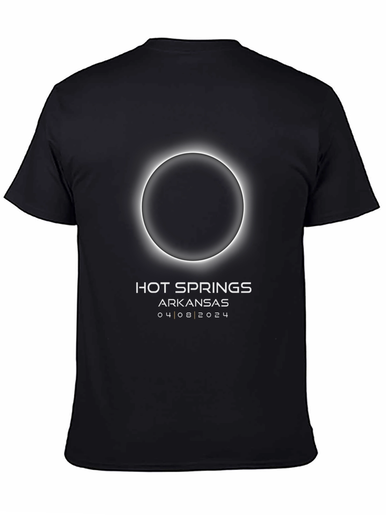 Hot Springs Arkansas Solar Eclipse T-Shirt