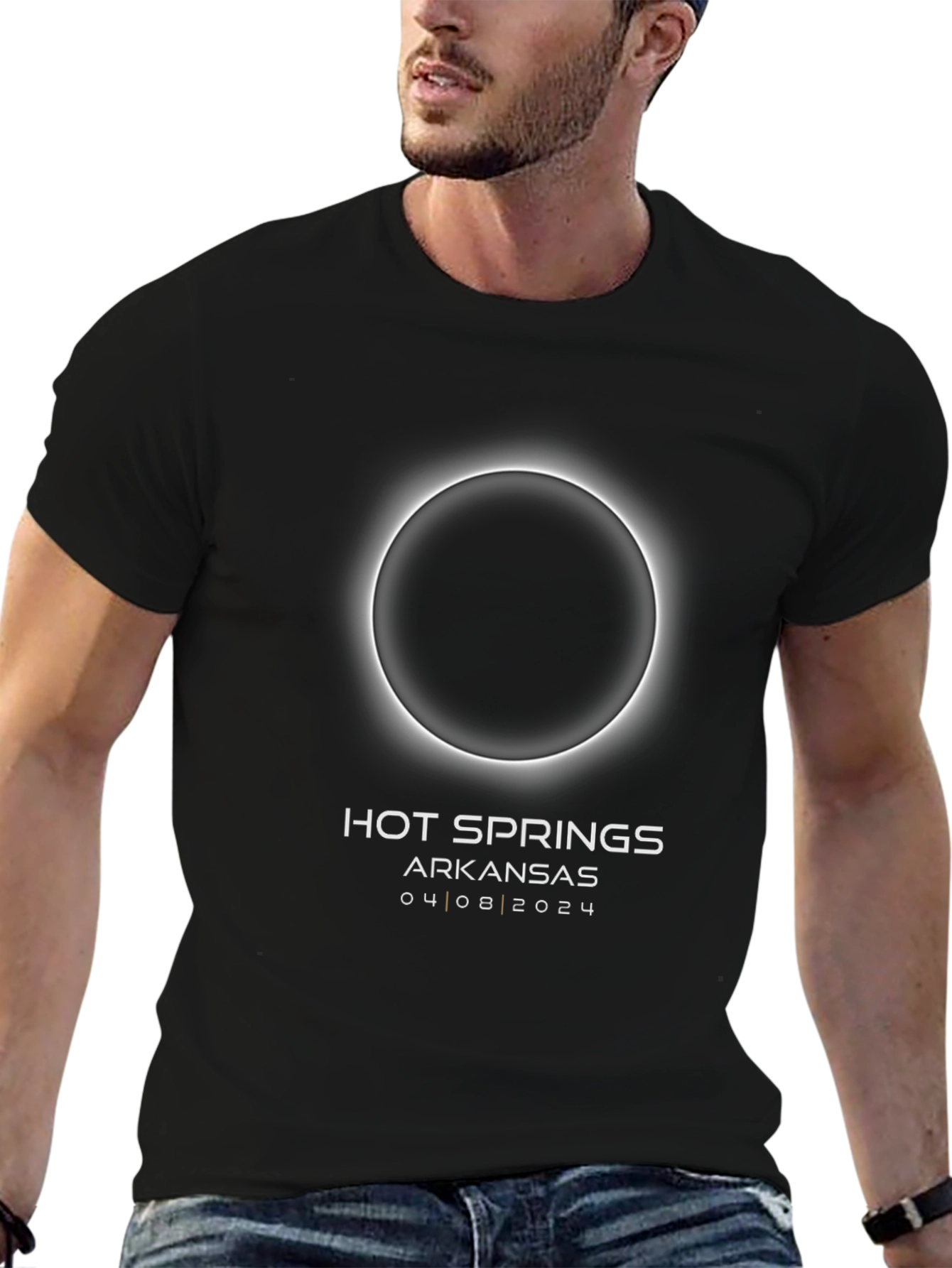 Hot Springs Arkansas Solar Eclipse T-Shirt