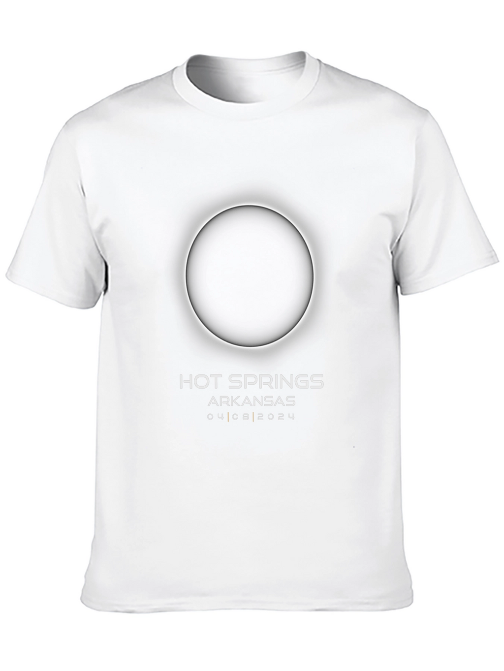 Hot Springs Arkansas Solar Eclipse T-Shirt