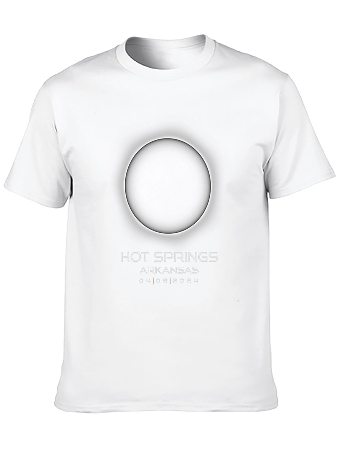 Hot Springs Arkansas Solar Eclipse T-Shirt