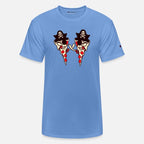 2 Evil Fast Food Pizza Pirates Duel Eye Patch Cool