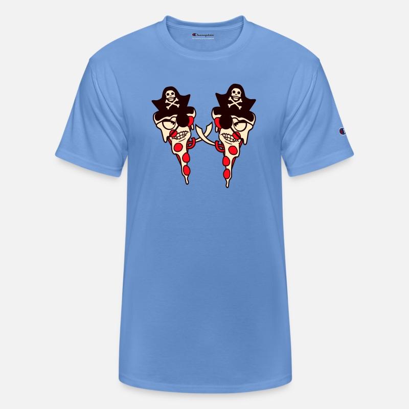 2 Evil Fast Food Pizza Pirates Duel Eye Patch Cool