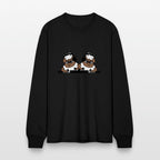 2 Funny Cool DJ Sheep Team Mixing Music Party Club