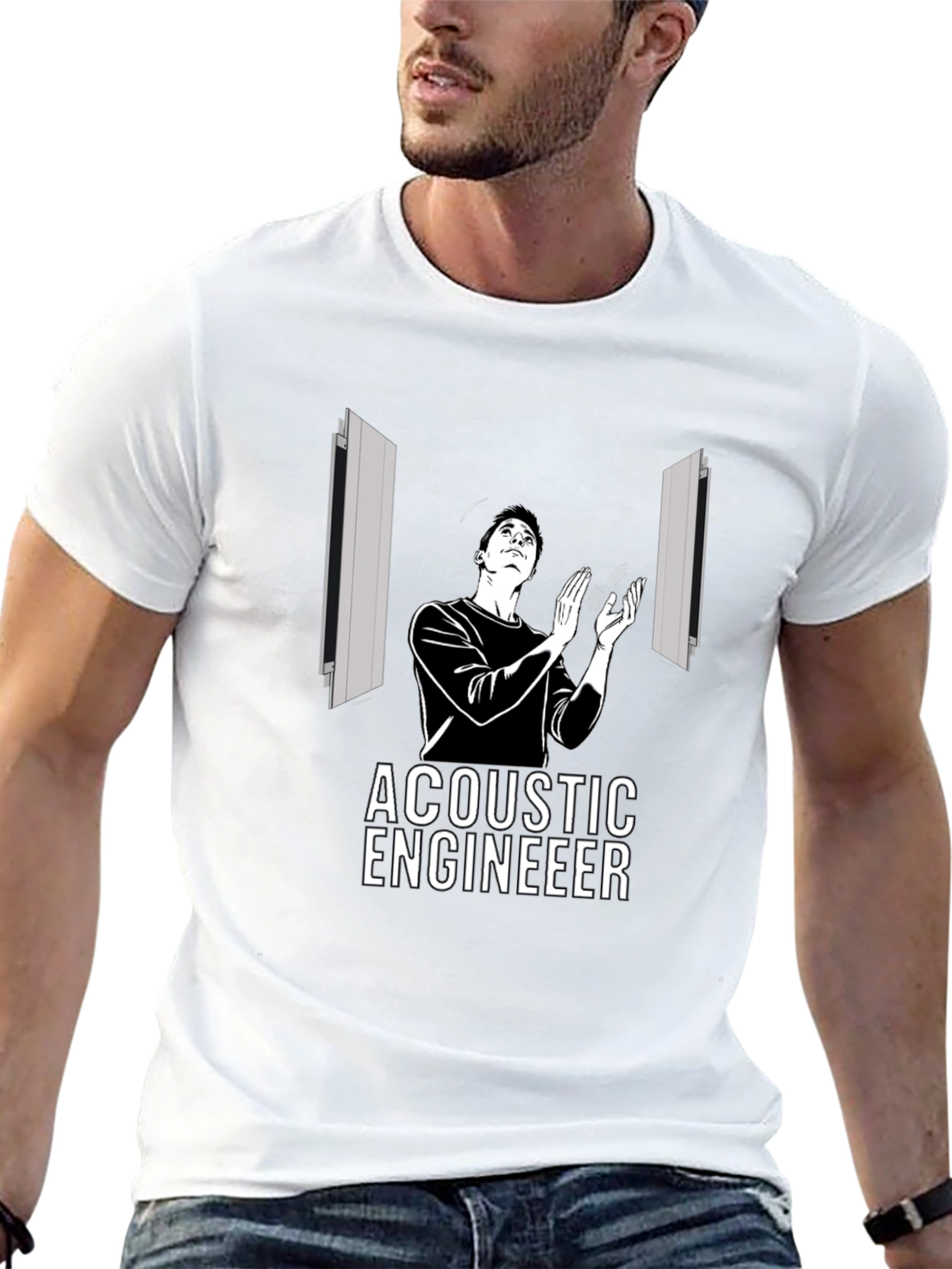 Acoustic Engineer T-Shirt - Sound Expert Tee