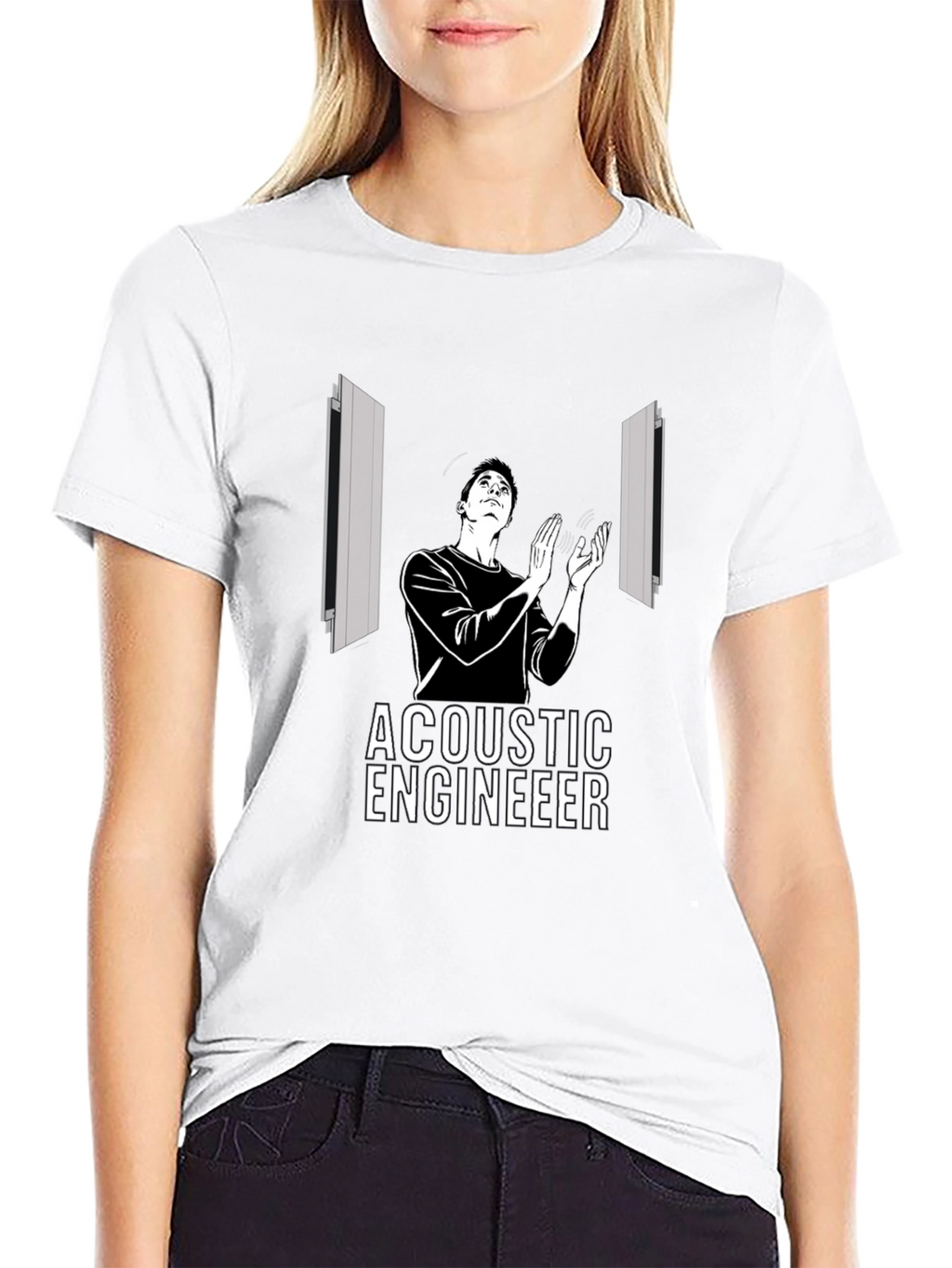 Acoustic Engineer T-Shirt - Sound Expert Tee