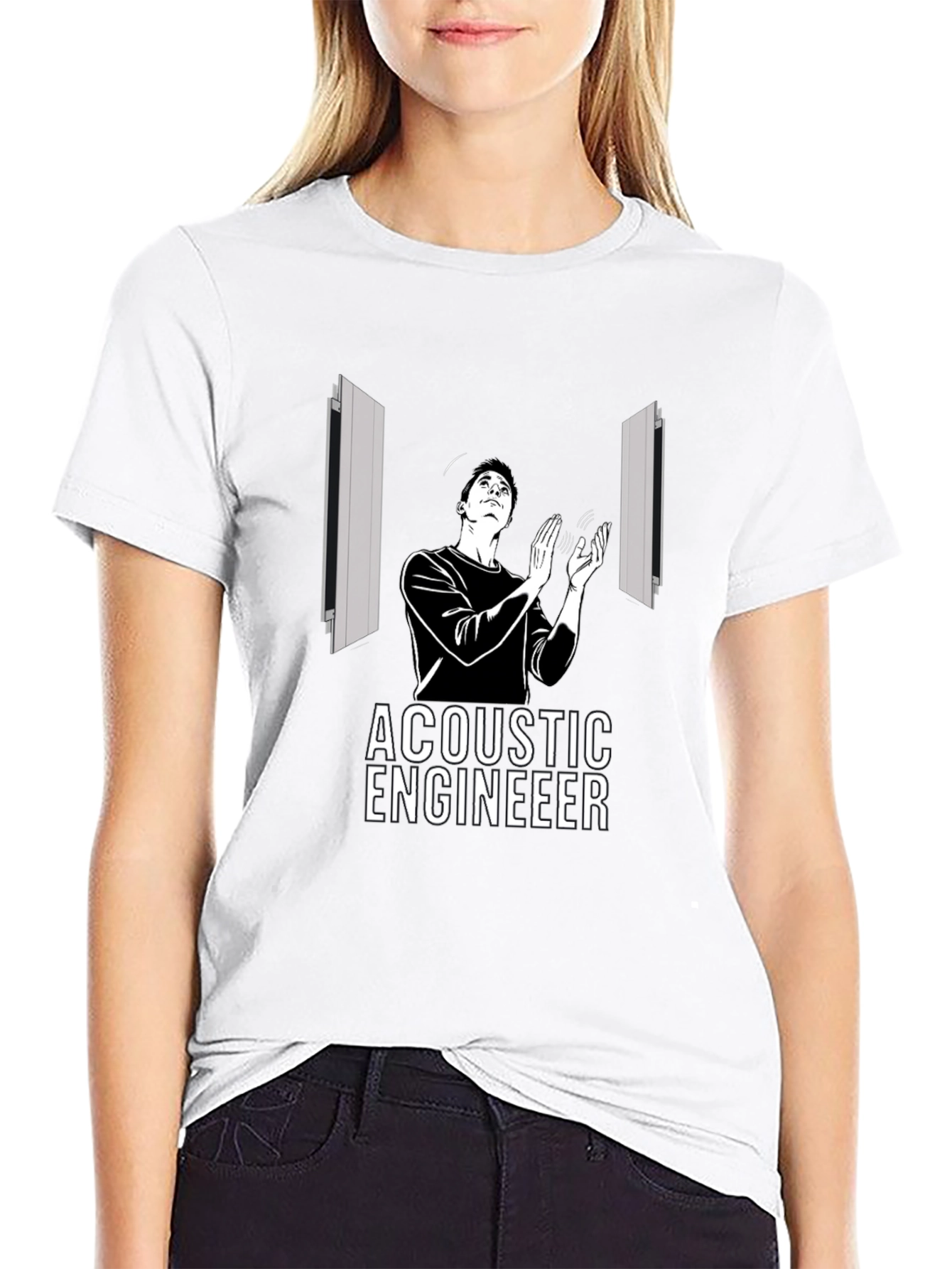 Acoustic Engineer T-Shirt - Sound Expert Tee