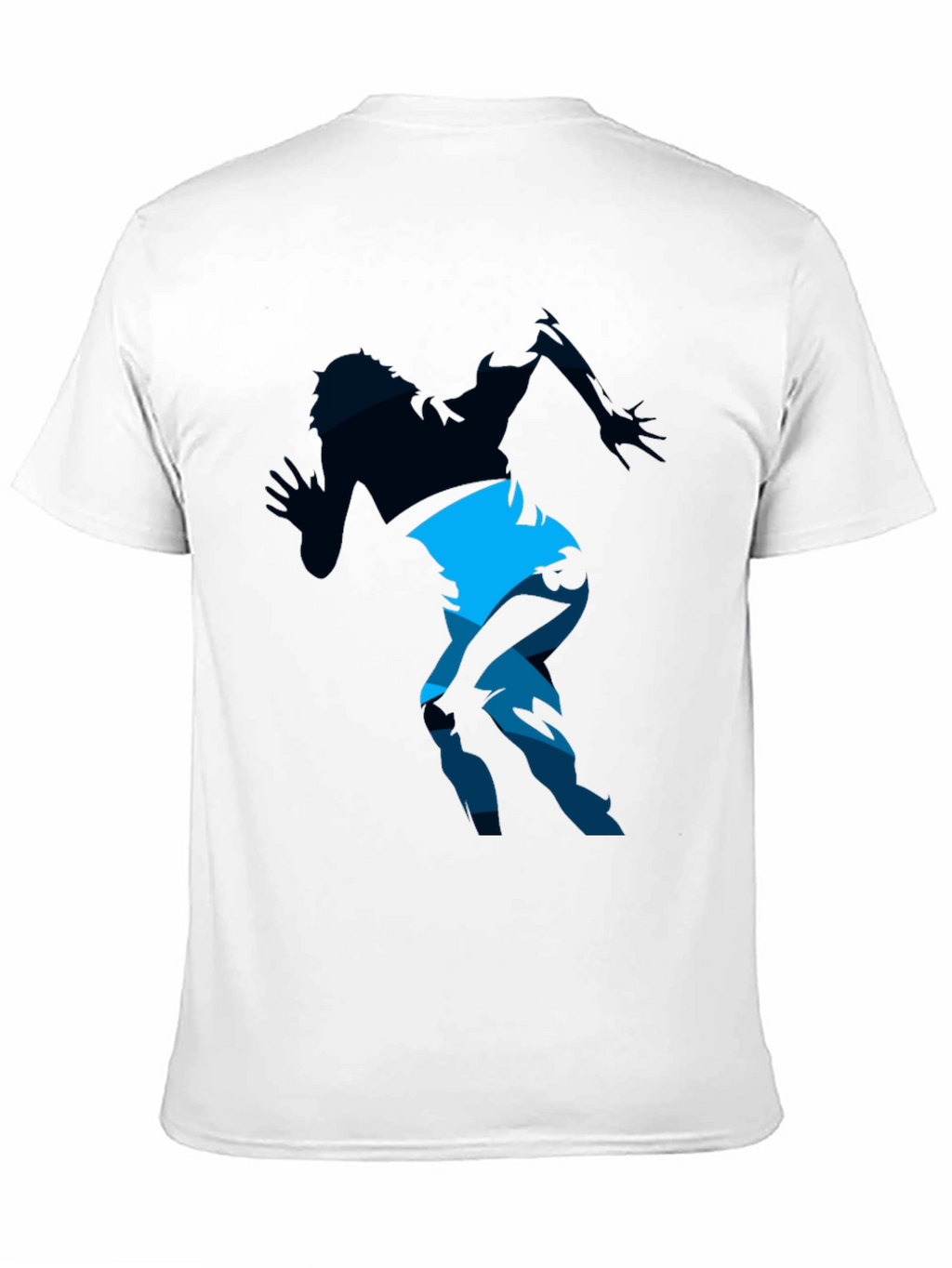 Cool Graphic Print Black T-Shirt