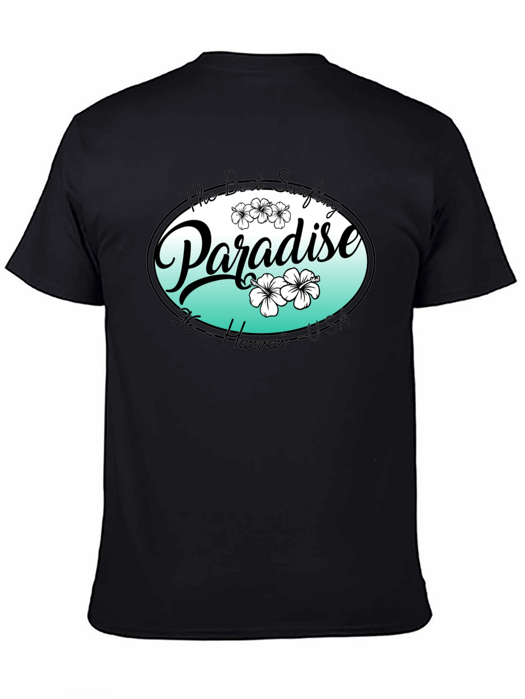 Paradise Hawaii T-Shirt - Surfing Beach Style