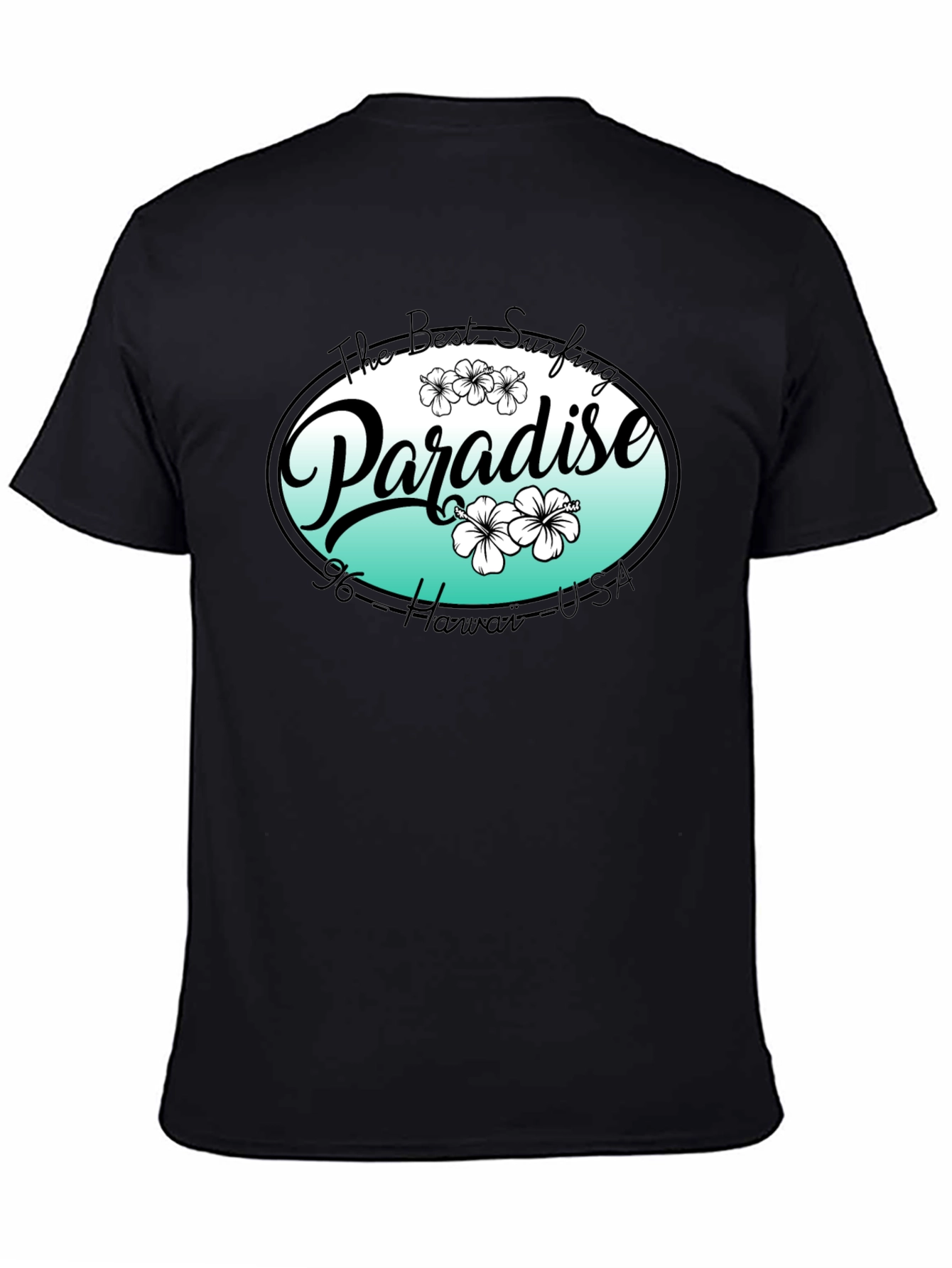 Paradise Hawaii T-Shirt - Surfing Beach Style