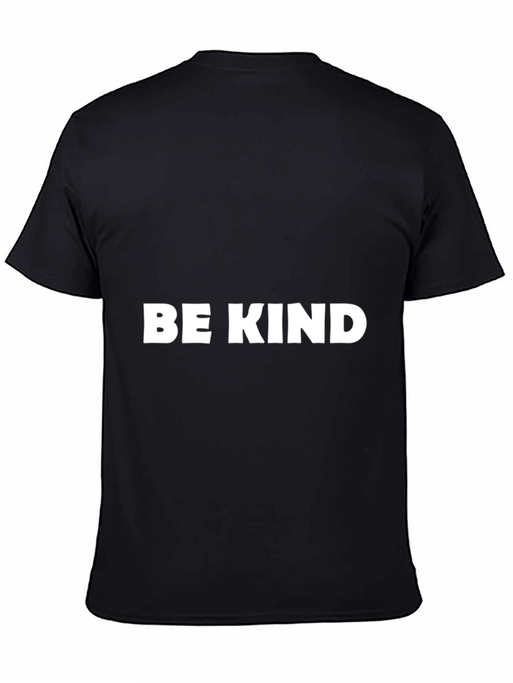 Be Kind Black Tee - Positive Message T-Shirt