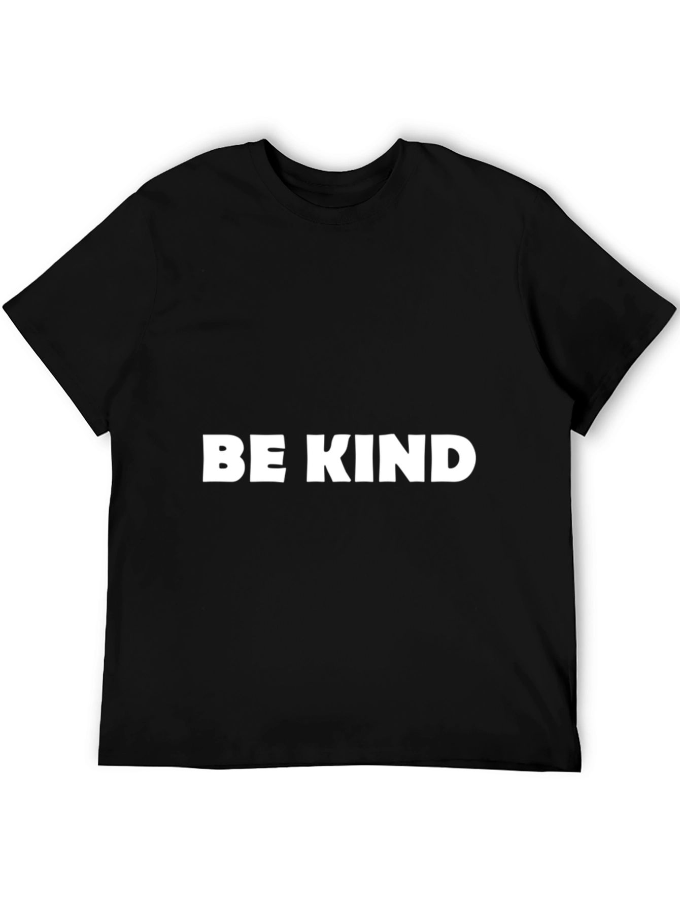 Be Kind Black Tee - Positive Message T-Shirt