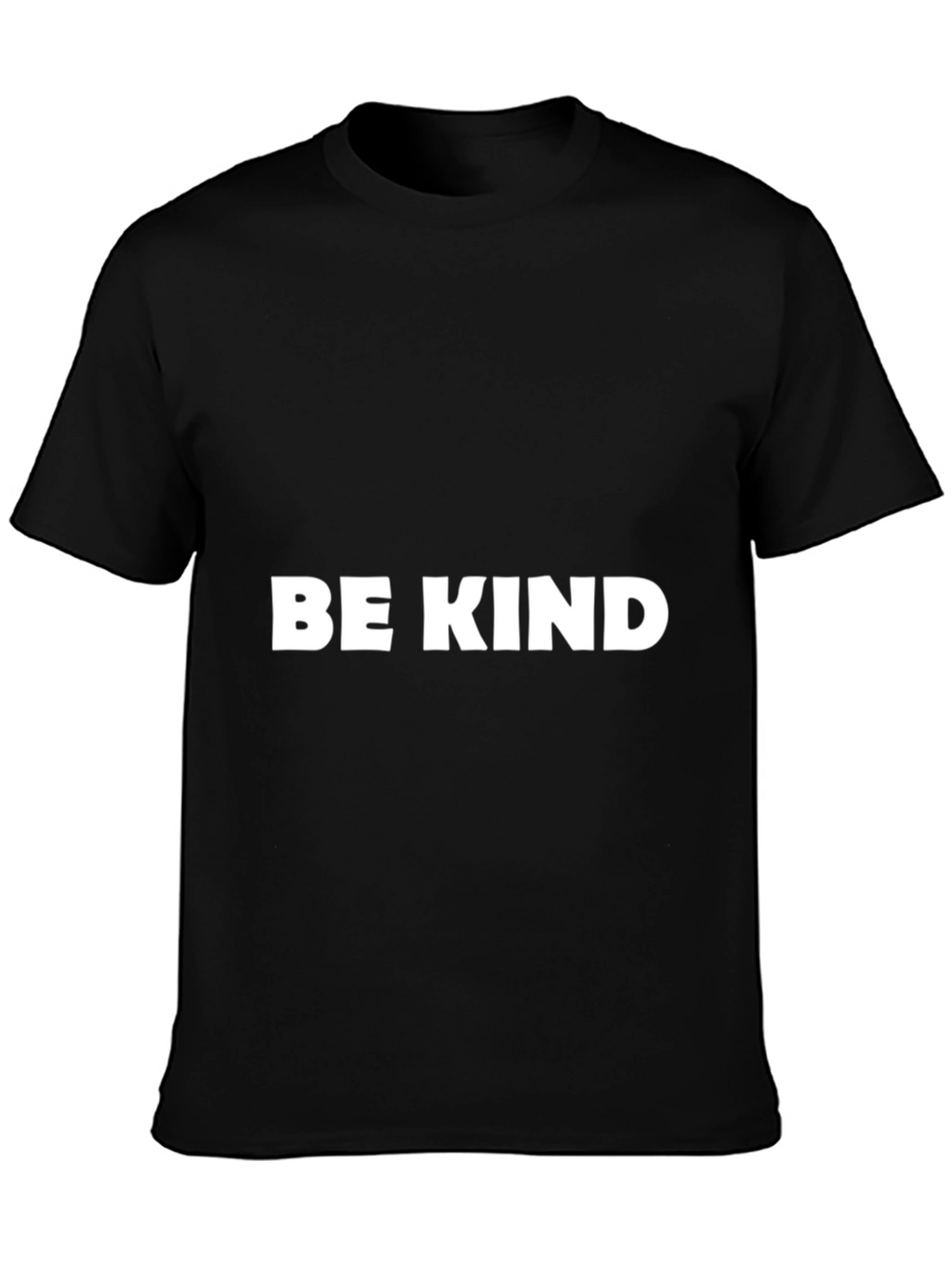 Be Kind Black Tee - Positive Message T-Shirt