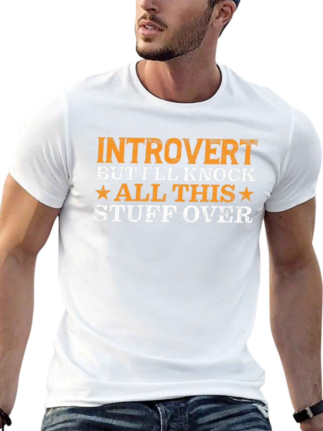 Introvert Knock Stuff Over T-Shirt