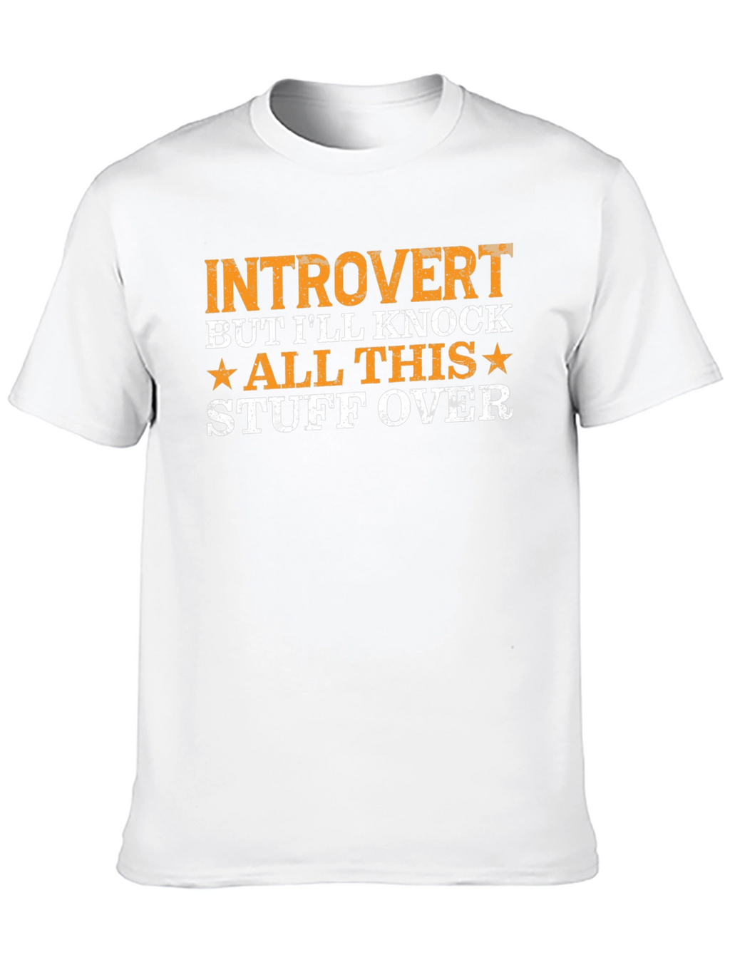 Introvert Knock Stuff Over T-Shirt
